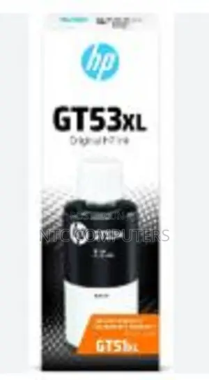 Hp Gt53xl 135-Ml Black Ink Bottle