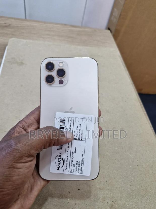 Apple iPhone 12 Pro 256 GB Gold - main view