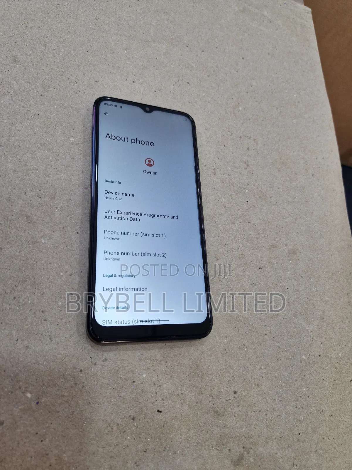 New Nokia C32 128 GB Black
