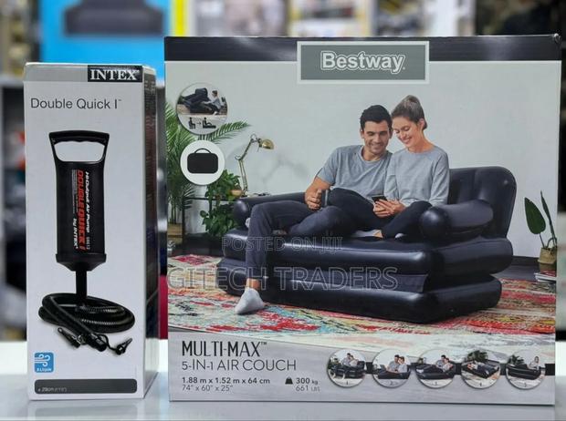 *5in1 Inflatable* *Multifunction Sofa-Bed