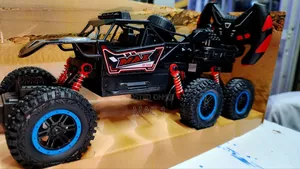 Six Wheeler Monster Trucks Remote Controlled