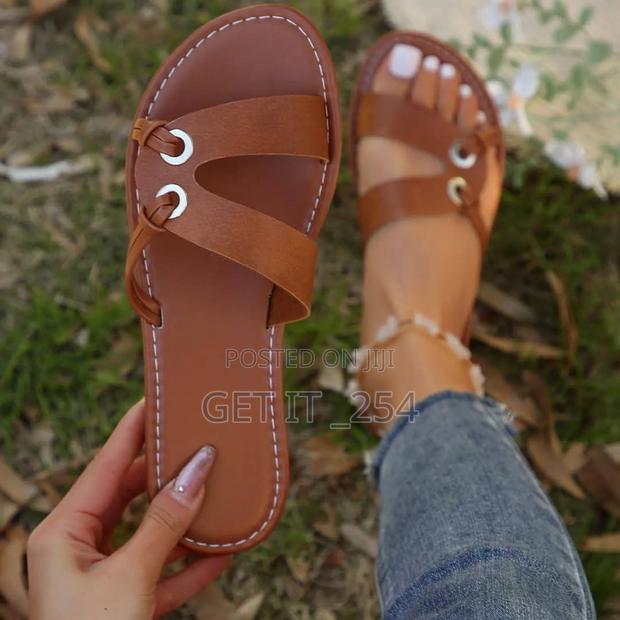 Leather Sandals. - main view