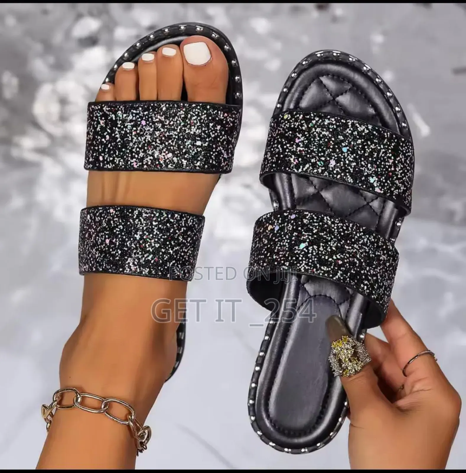 Glitter Sandals 37-43
