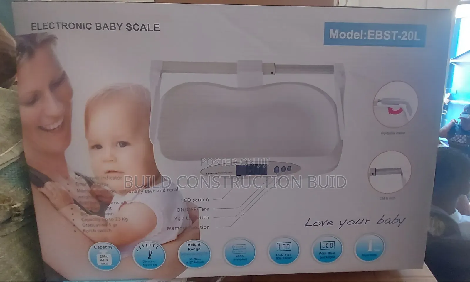 Premium Baby Height and Weight Scale