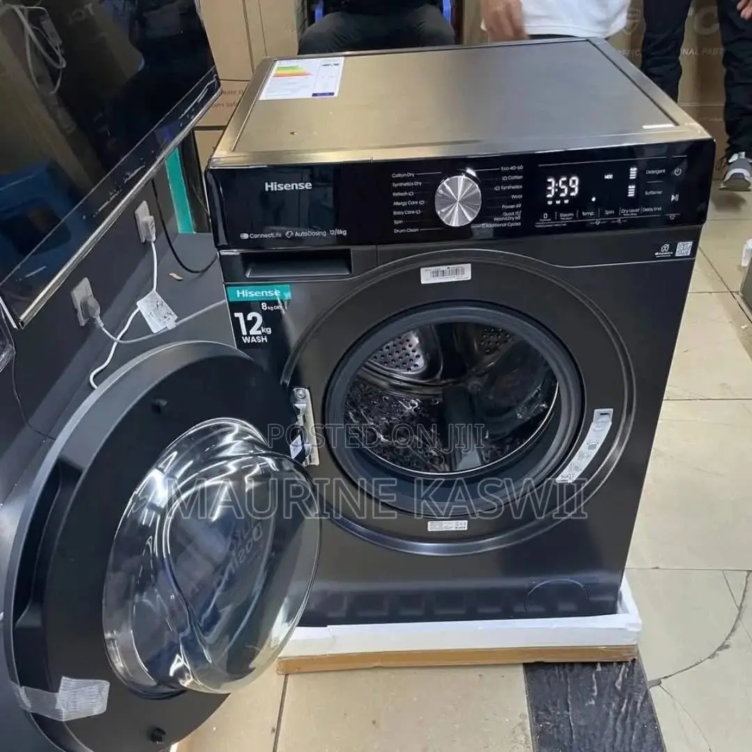 Hisense Wd5s1245bb 12/8kg