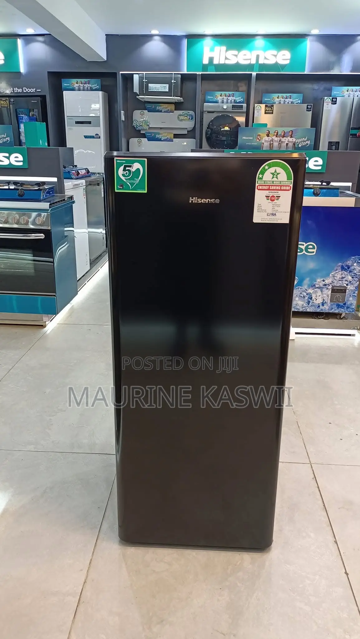 Hisense 176l Single Door Fridge 176 Dr