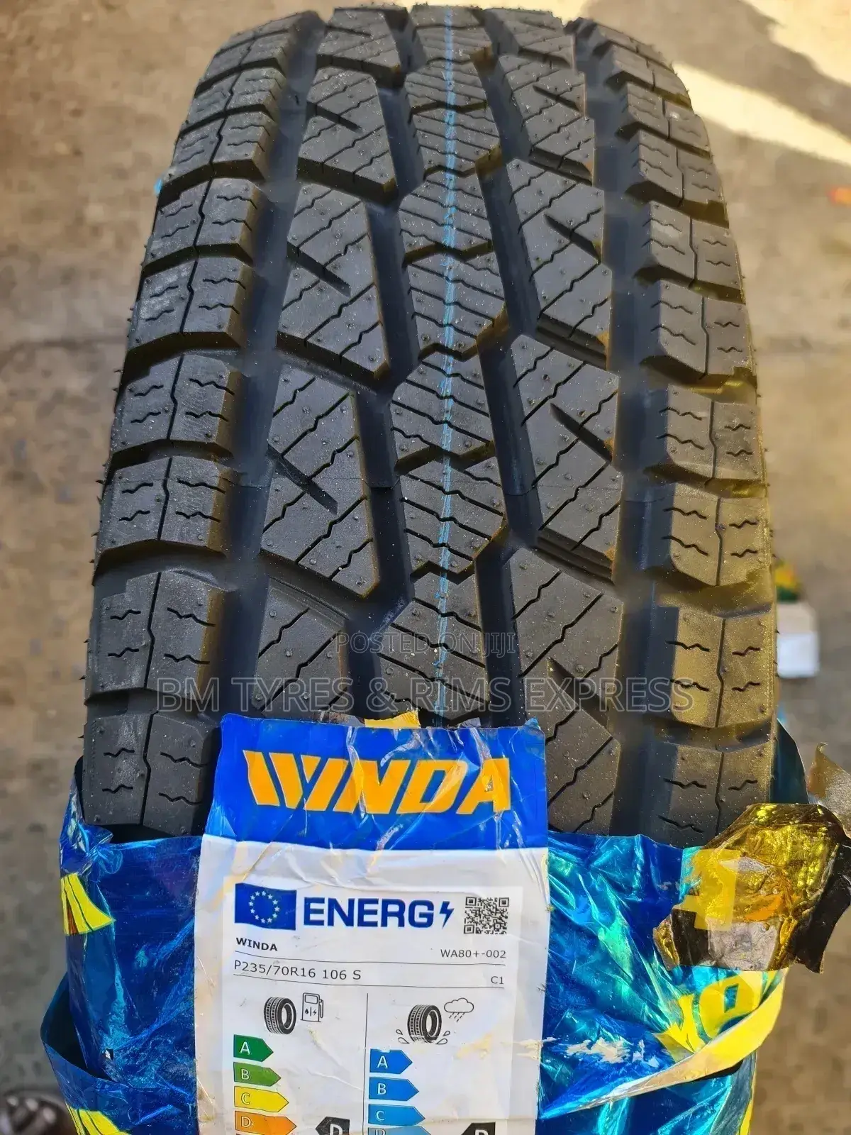 235 /70 R16 Winda Tyres (A/T) New Technology