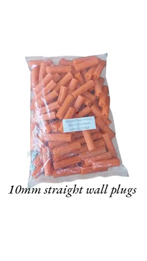 Wall Plugs Straight 100pcs