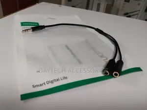 Ugreen Headphone Splitter 3.5mm Male to 2 Dual 3.5mm Female