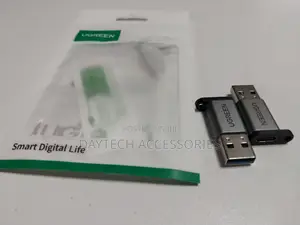Ugreen Usb-a Male to Usb-C 3.1 Female Adapter Gray