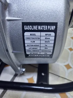 Golf Germany Wp30x Petroleum Water Pump 8.5hp 3 Lnches