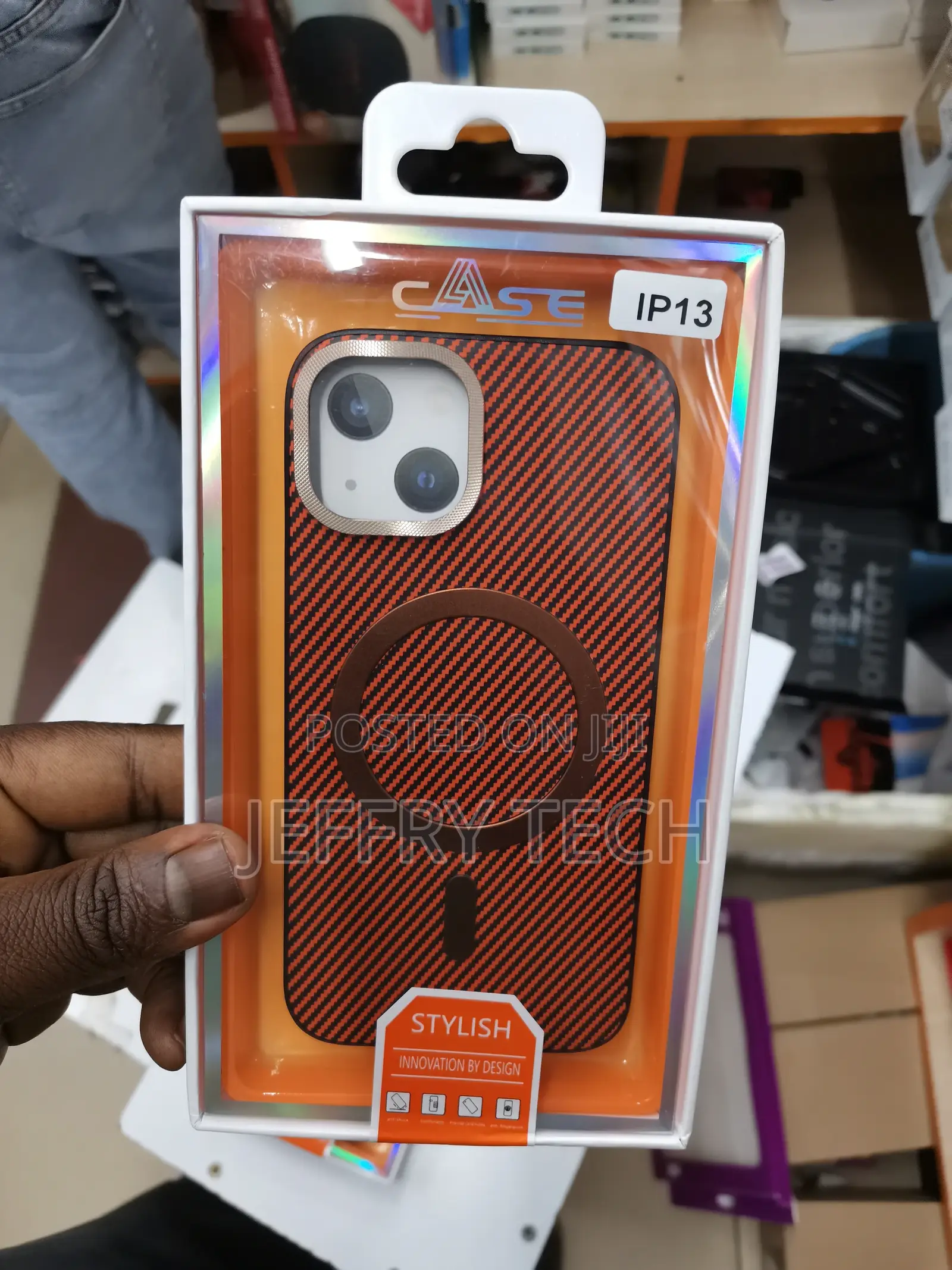 Raptic Aramid Magnetic Carbon Fibre for iPhone 13 Case
