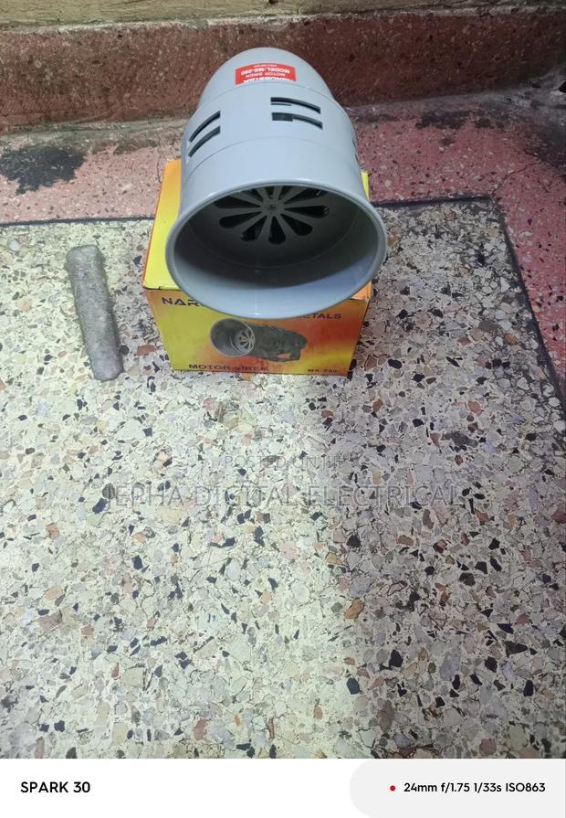 Dc Motor Siren - main view