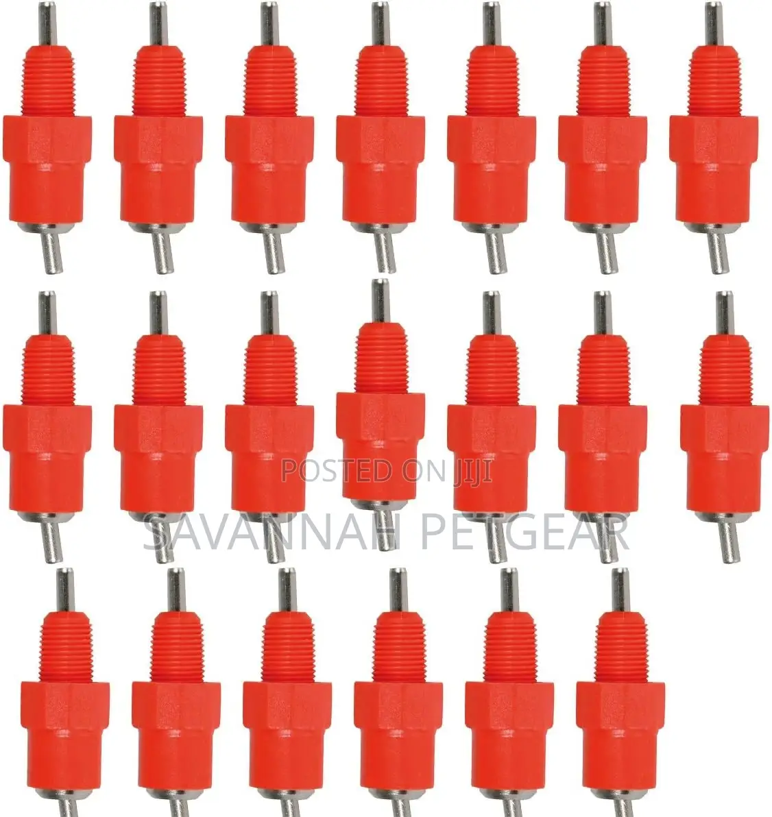 Automatic Chicken Poultry Watering Vertical Side Mount 20pc
