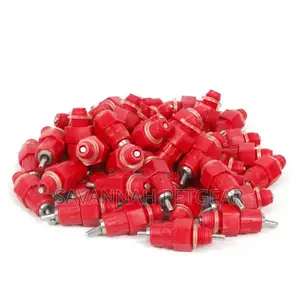 10 Pieces Water Nipple Drinker Screw in Poultry Chicken