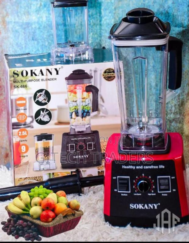 Sokany Commercial Blender 666