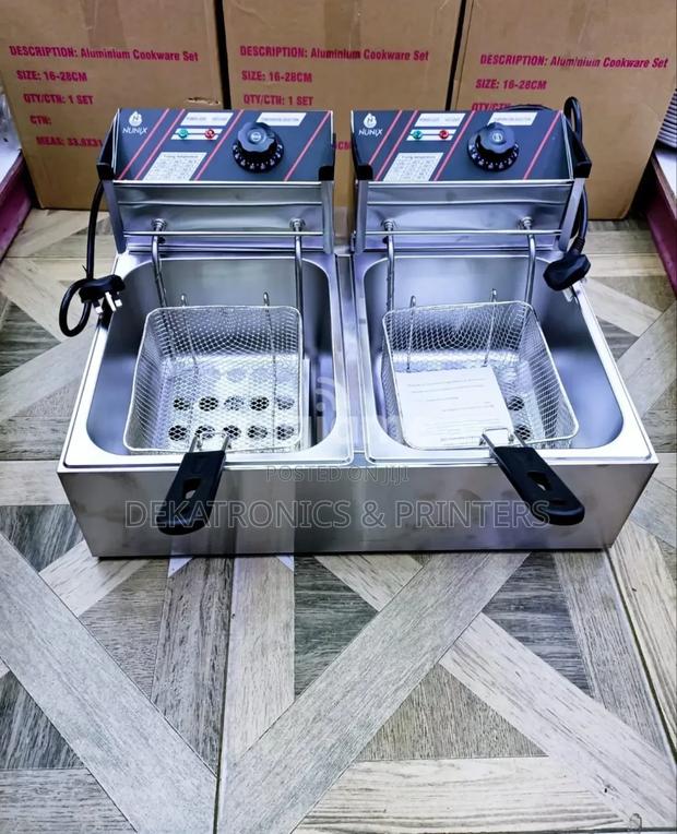 Nunix Electric Double 6l Deep Fryer
