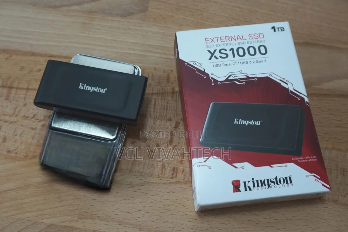 Kingston’S Xs1000 1tb External SSD Black