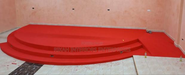 Red Wall to Wall Carpets for Churches - main view