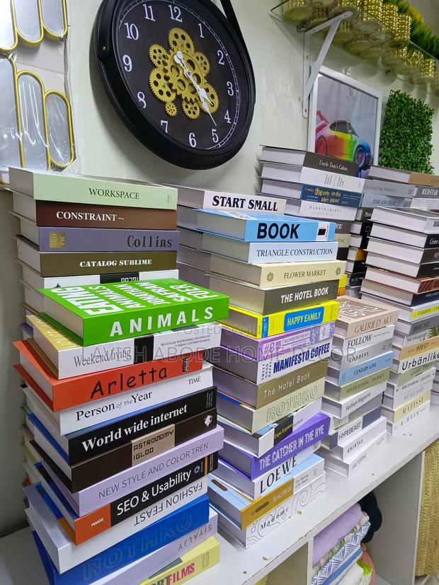 Decorative Dummy Books Faux Fake Books