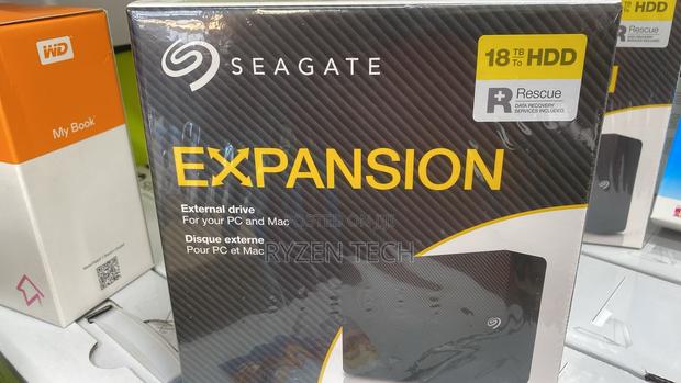 Seagate Expasion 18tb HDD - main view