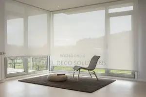 Sun Filtering Window Blinds Sunscreen Roll Ups