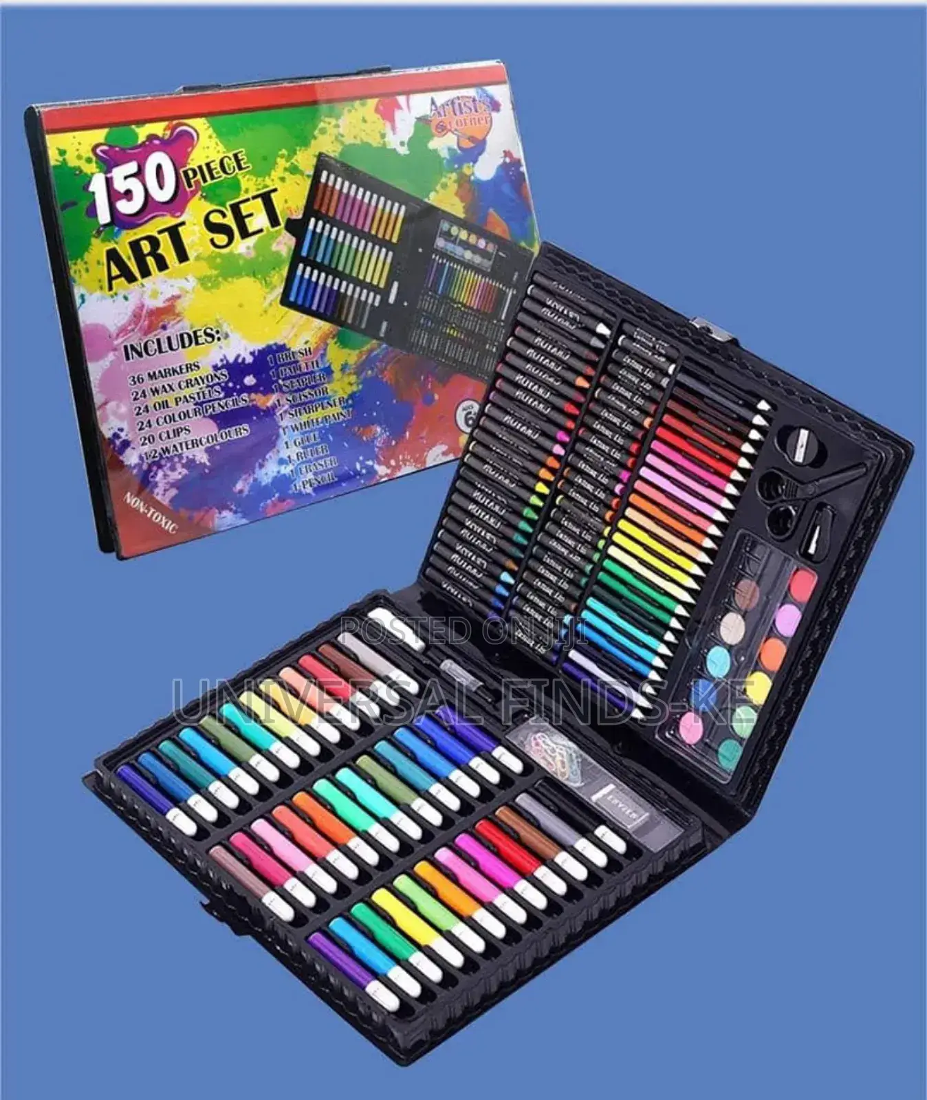 150pcs Kids Colour Art Set