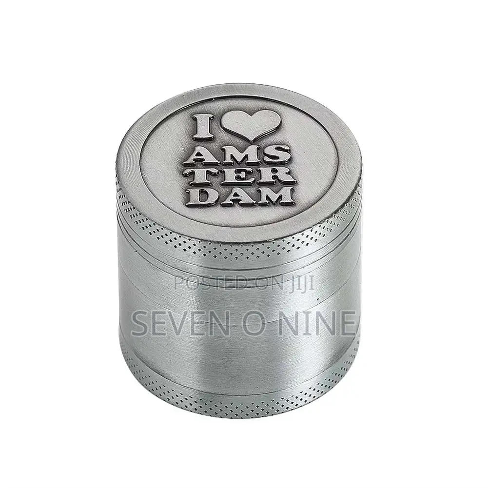 Metallic Dry Herb Grinder 40mm Diameter