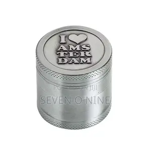 Metallic Dry Herb Grinder 40mm Diameter