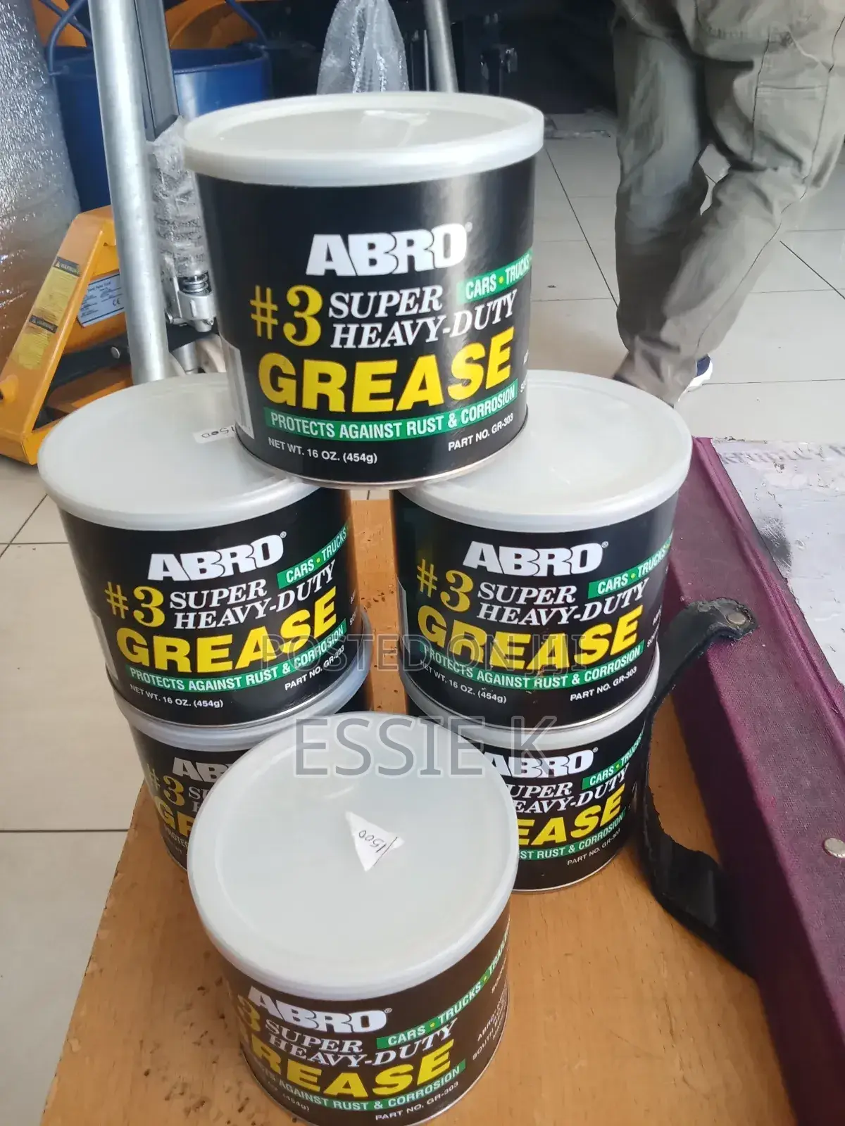 Super Heavy Duty Grease 454g Abro Brand