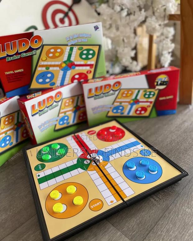 Ludo Board Game Large Size Foldable _Magnetic