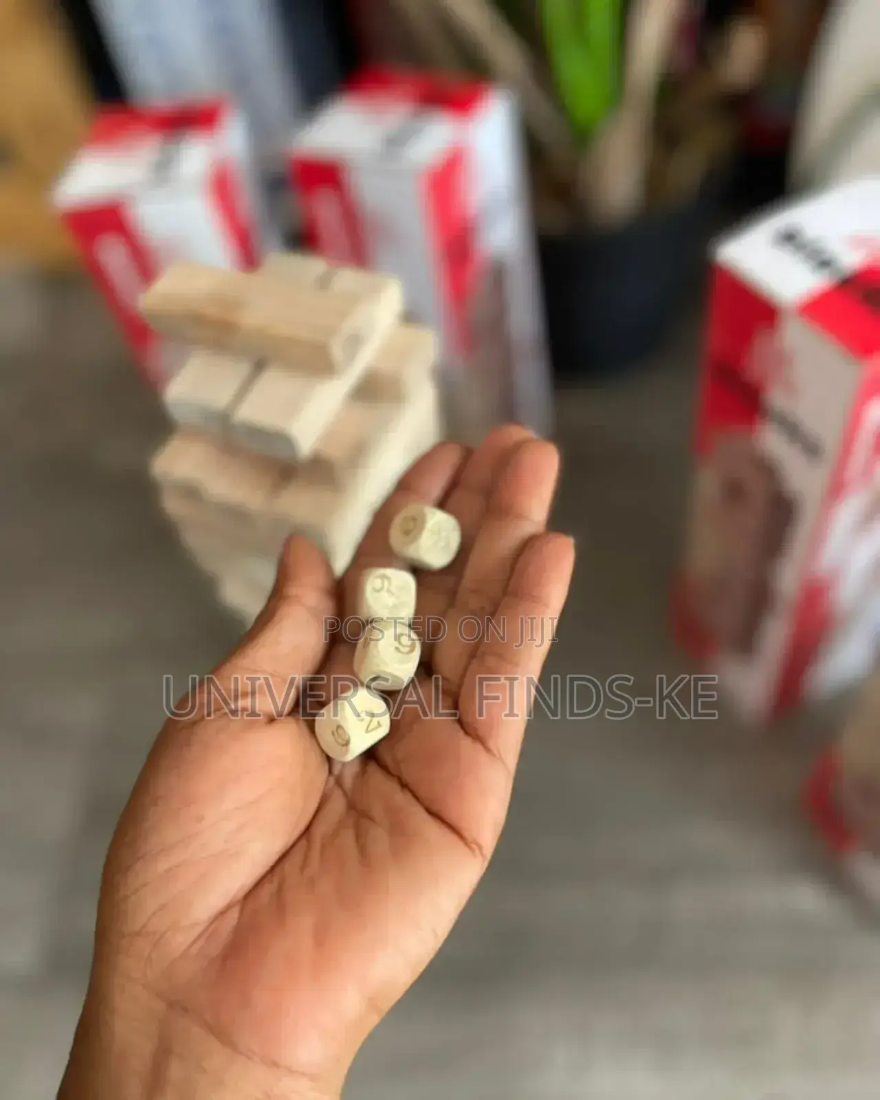 Wooden Jenga Block _Dices Available