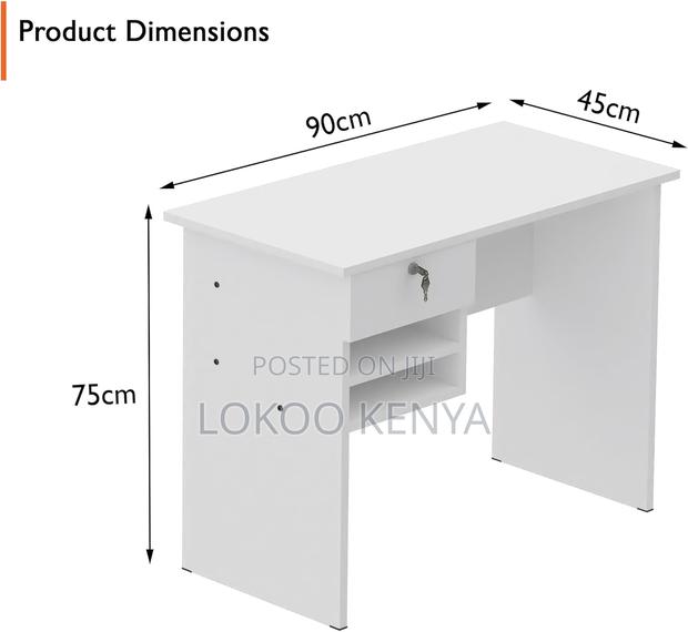 Office Desk: 1.2 Meter Study Office /Home Desk - thumbnail 5
