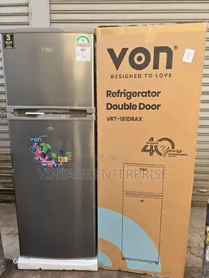 Von Double Fridge 181l Refrigerator