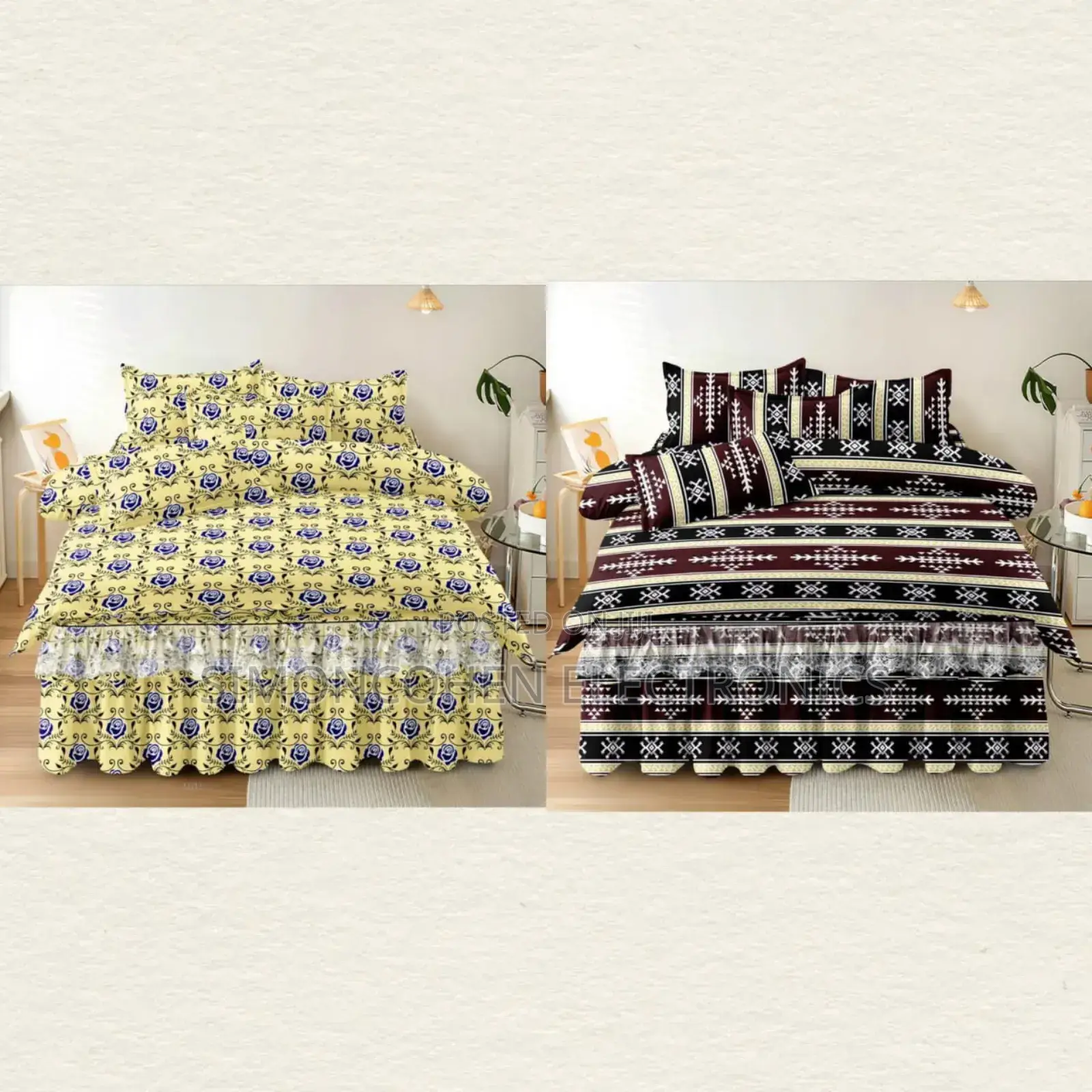 6pcs Bedsheet Set