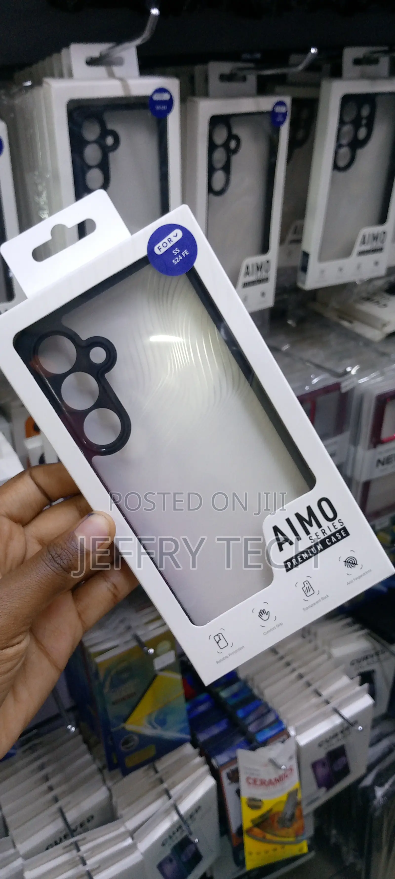 Aimo Series Magsafe Clear Case for Samsung Galaxy S24 Fe