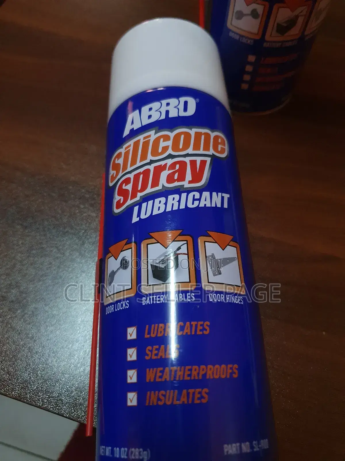Silicone Spray Lubricant.