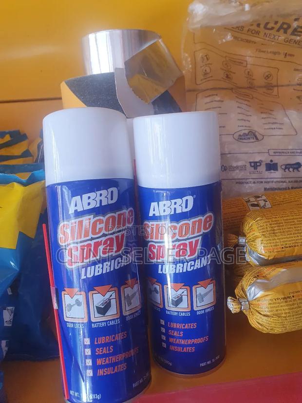 Abro Silicone Spray Lubricant. - main view