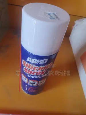 Abro Silicone Spray Lubricant.