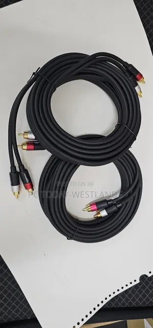 Basics 2 Rca Audio Cable For Stereo Speaker/Subwoofer