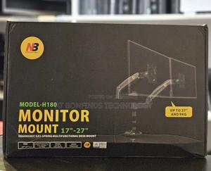 Ergonomic Dual Arms Monitor MountUp to 27” Monitor