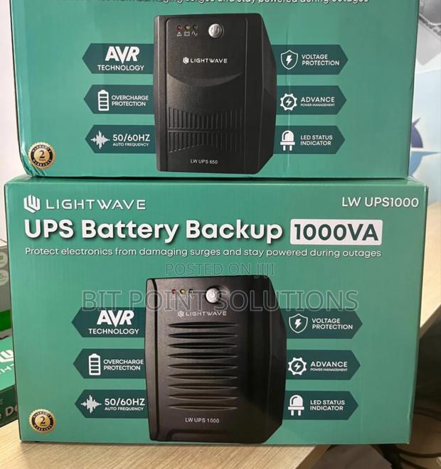 Lightwave 1000va Ups 1kva/ Lightwave 1kva Ups