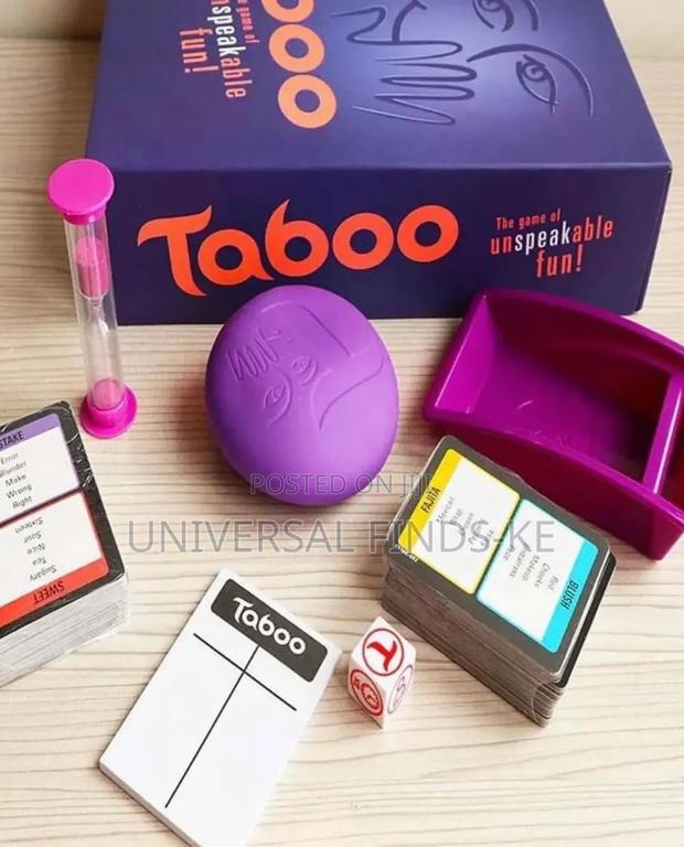 Taboo Game -of Unspeakable Fun - main view