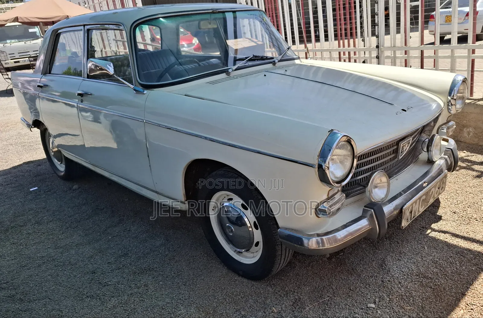 Peugeot 404 1965 White