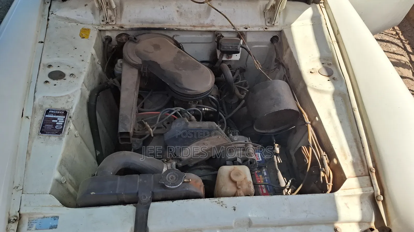 Peugeot 404 1965 White