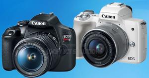 Canon Eos 2000d Camera and Ef-S 18-55mm Is Ii Lens - main view