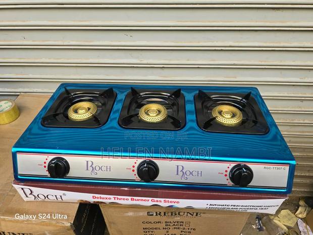 Roch 3 Burner Stainless Cooker