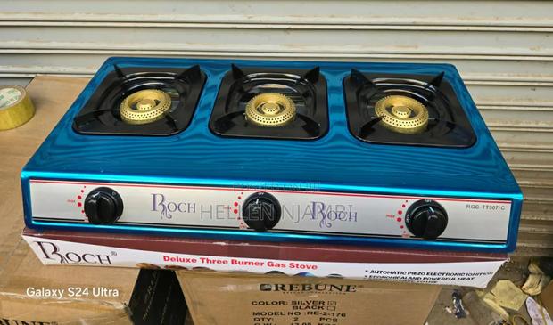 Table Top Roch 3 Burner Stainless Cooker