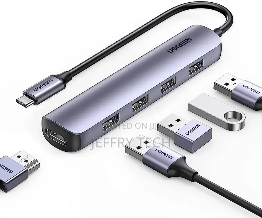 Ugreen 5 in 1 Usb-C Multifunction Adapter – Cm380