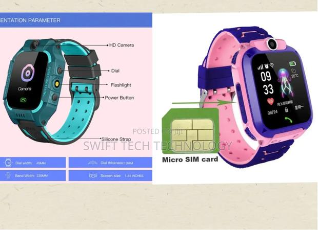Kids Smart Watch With Micro Sim Card - main view